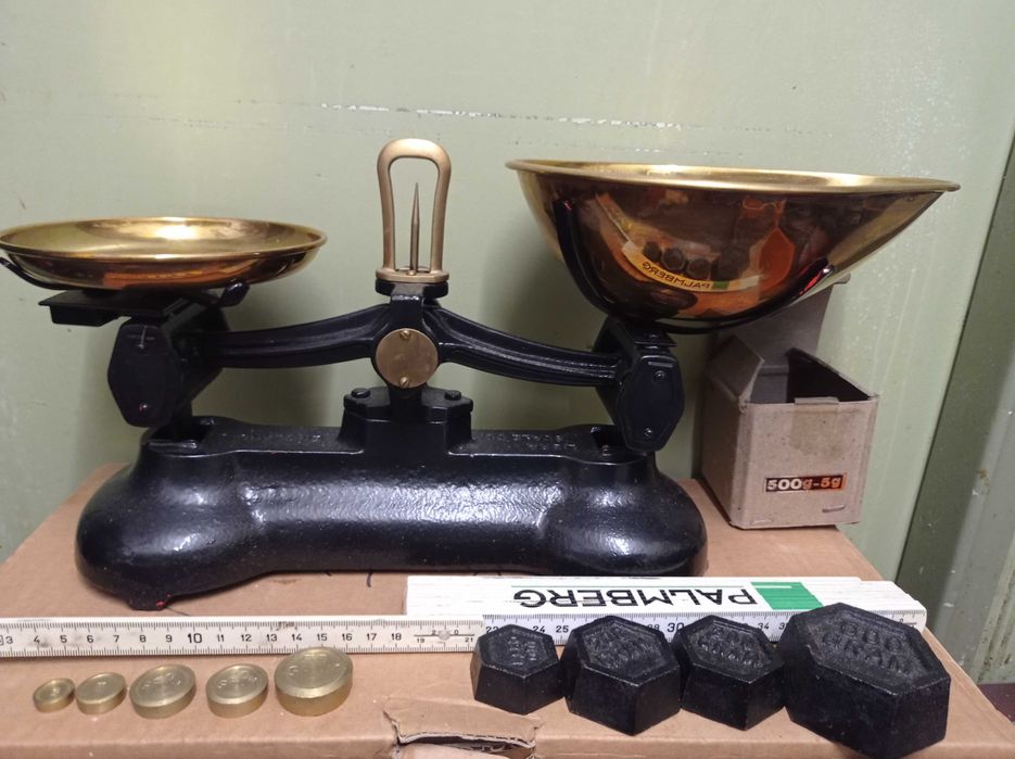 Waga szalkowa angielska Libra Scale Co.