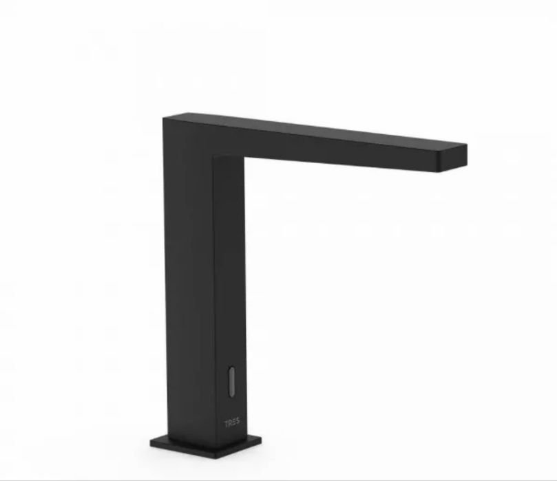 TRES SLIM EXCLUSIVE bateria umywalkowa bezdotykowa, czarny mat