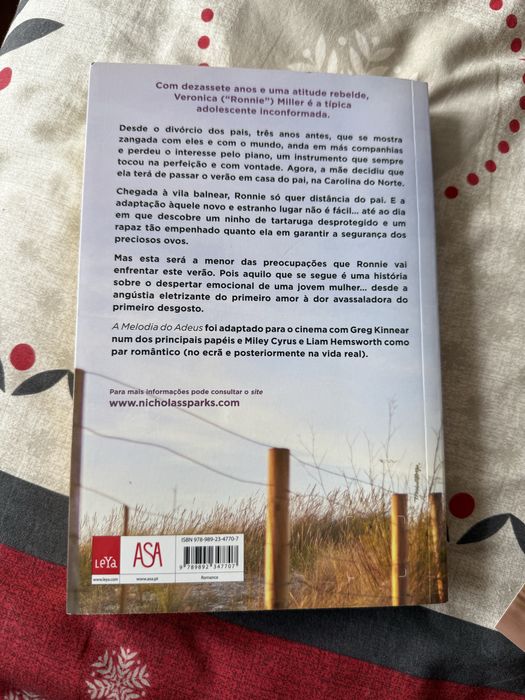 Livro: a melodia do adeus