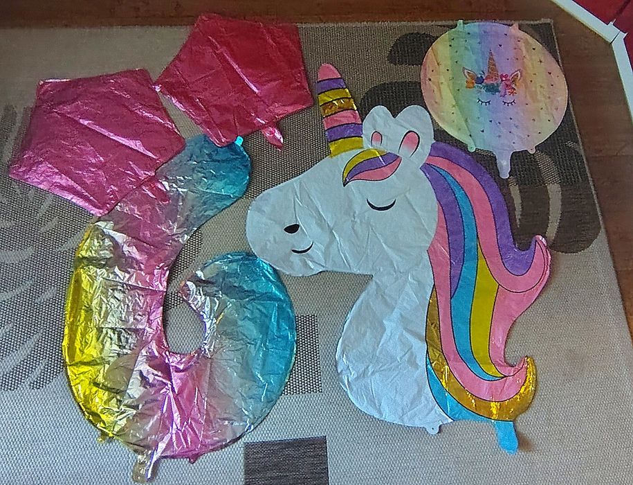 Фотозона на День Народження, кульки, однороги