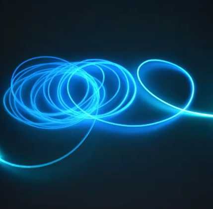 Оптоволоконный кабель, оптический кабель, PMMA, бокового свечения 4мм