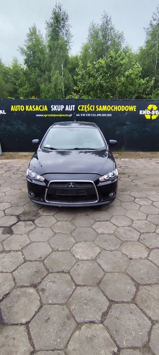 Mitsubishi Lancer 1.8-16V 143KM. 2009r. 240 tyś. km.i całe auto na części  lakier X42
