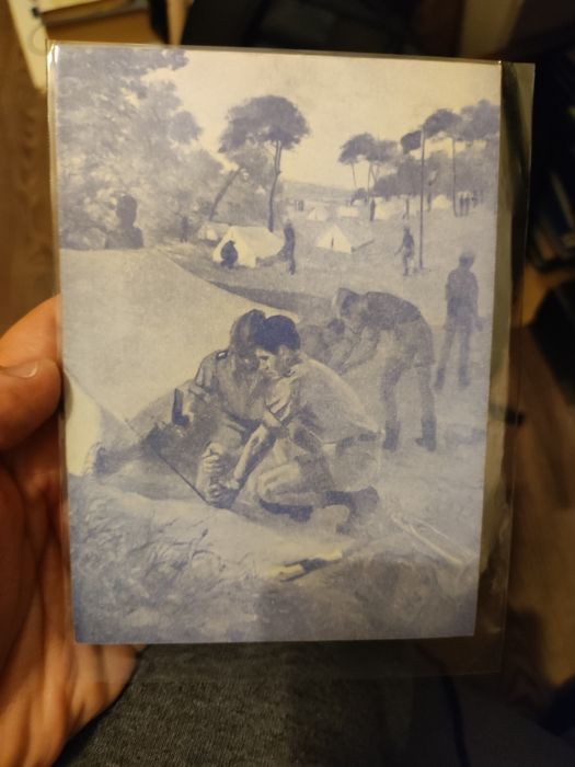 Postal Mocidade Portuguesa VI Acampamento Nacional