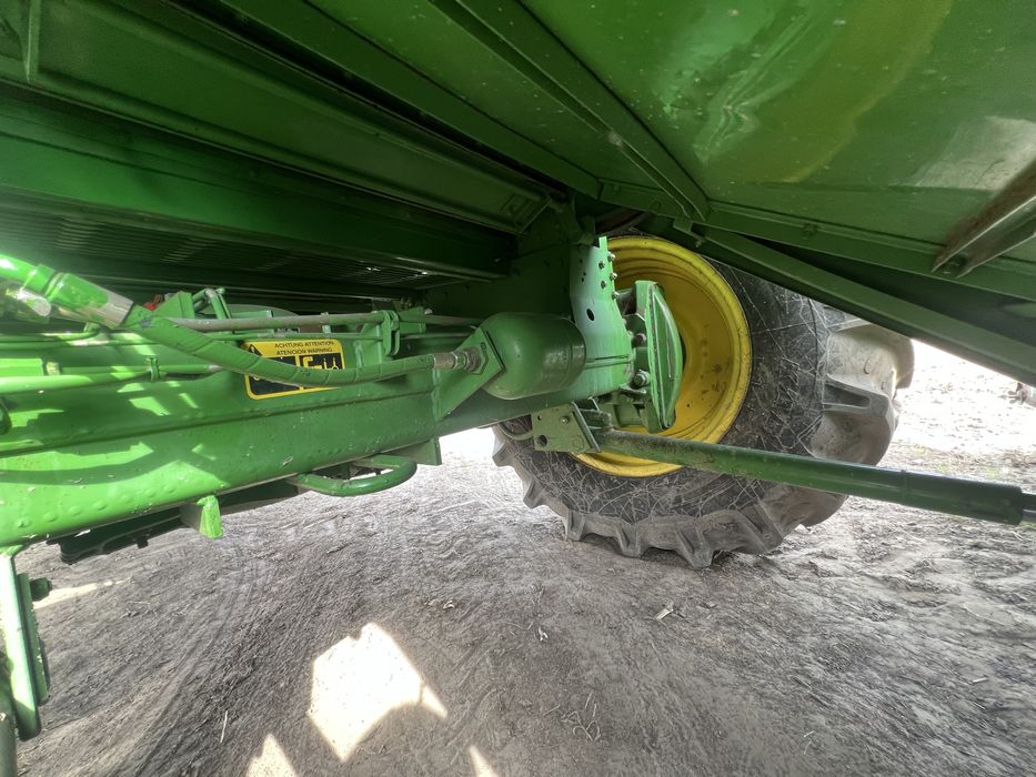 Свіжопривезений комбайн JOHN DEERE 1157 жатка Шумахер
