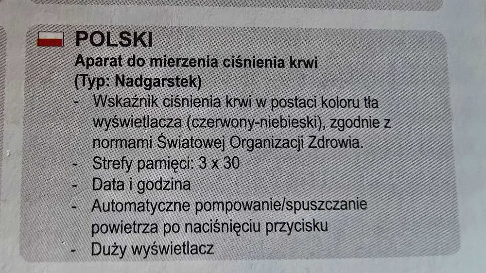 Ciśnieniomierz na nadgarstek TOPCOM BPM Wrist 5331 WHO