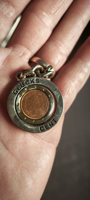 Moeda  rara de 1 cêntimo.