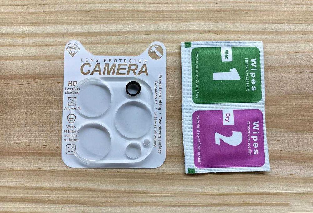 Película de vidro câmara traseira iPhone 15/15 Plus/15 Pro/ 15 Pro Max