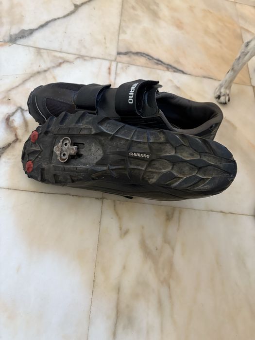 Sapatos encaixe para bicicleta