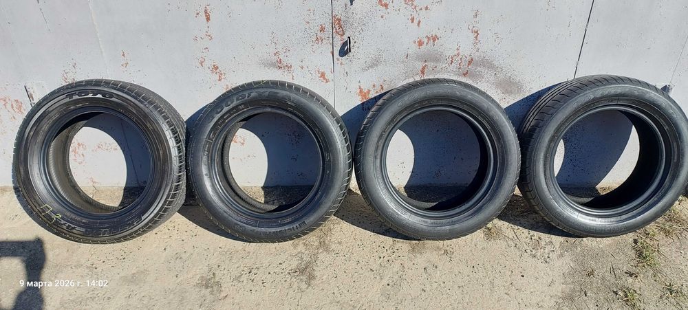 шини 215/60 R16 вживані 3 шт Goodyear + 1 шт Toyo