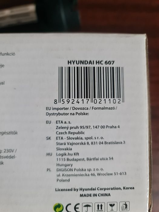 Końcówka do loków