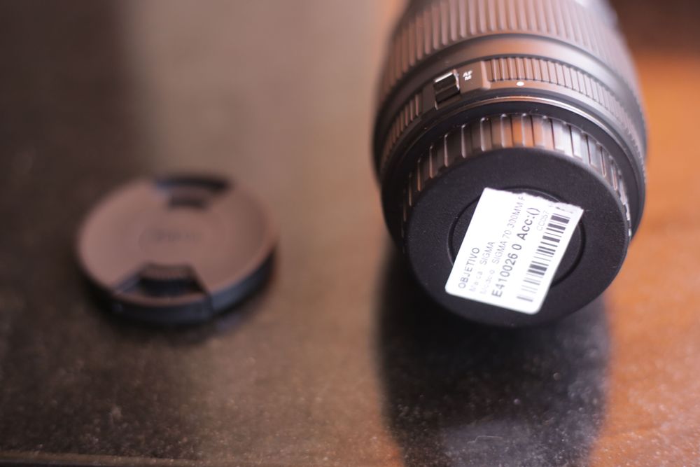 Sigma 70-300mm F4-5.6 DG MACRO, c nova com 3 anos de garantia CANON