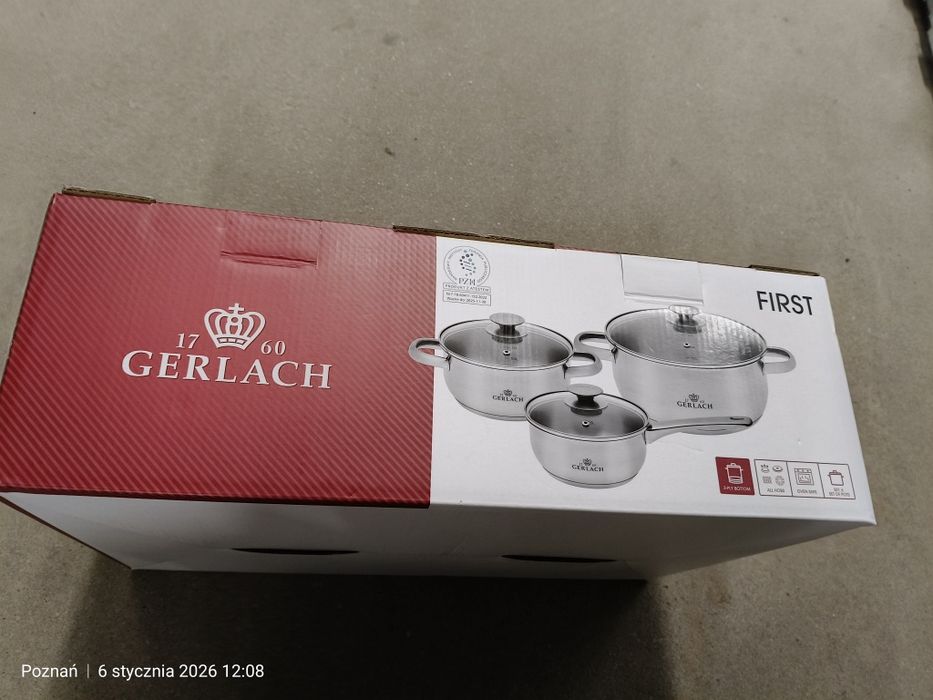 Garnki Gerlach first nowe