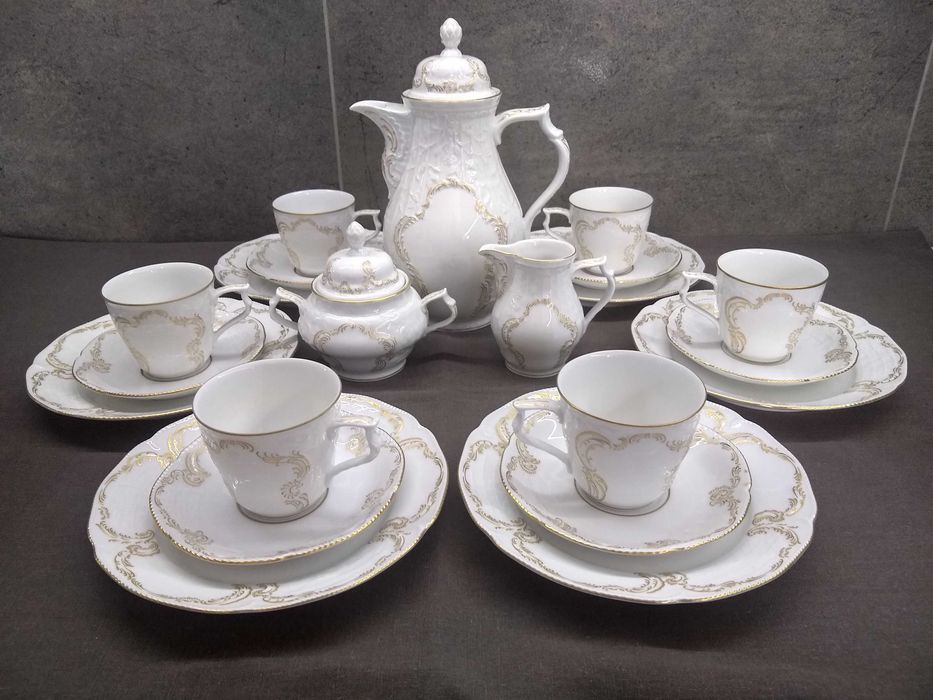 Serwis kawa Rosenthal Sanssouci duże filiżanki