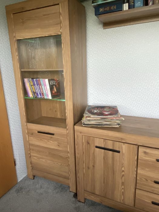 Komoda szafa witryna brw