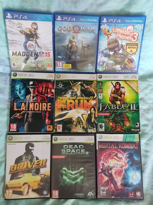 Ігра диск на  комп'ютер або ноутбука  xbox ps1 ps2 ps3