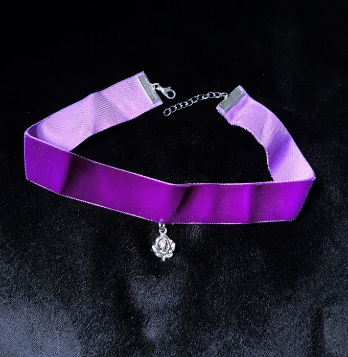 Rose Choker - dusik pastel goth emo punk alternative tumblr chocker