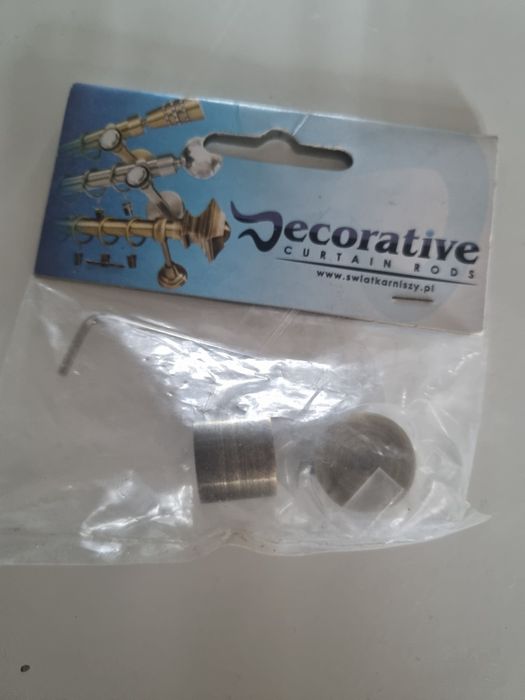Zakończenie złote do karnisza Decorative