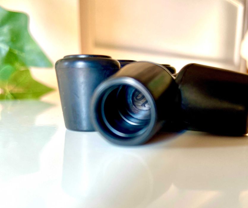 Pés de borracha para estendal