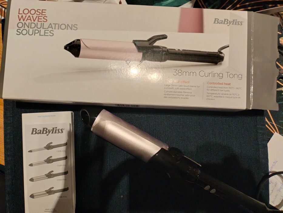 Lokówka BaByliss 38 mam Curling Tong loose waves