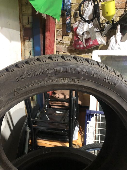 Шини Nokian 265/45/21 M+S  (б/у)