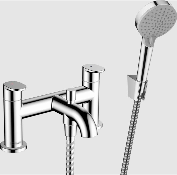 Hansgrohe Vernis Blend Vario Chrom bateria wannowa 2 otworowa