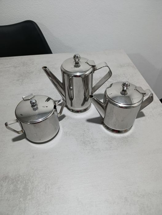 Conjunto de 9 peças em inox