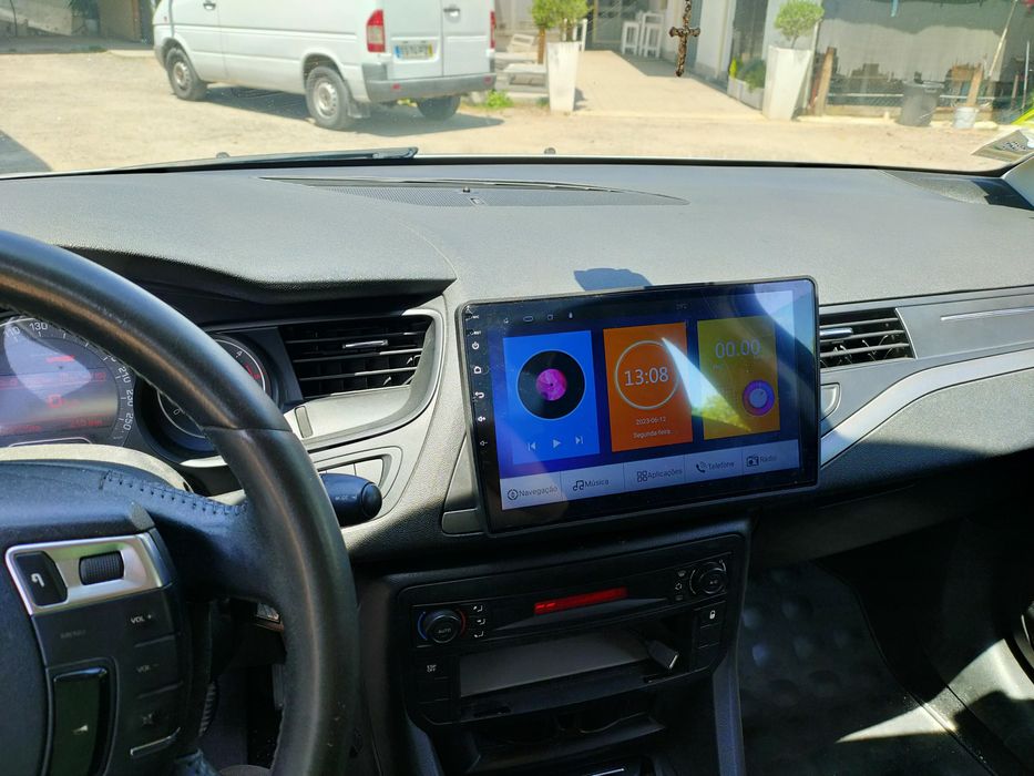 Tela Android auto para Citroen C5