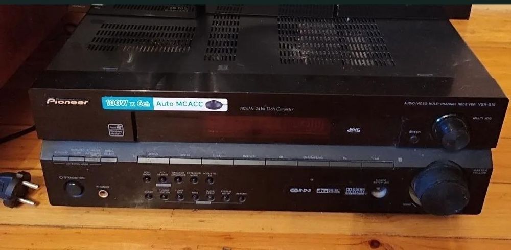AV-ресивер Pioneer VSX-515, 6.1 канал, 100 Вт × 6, Auto MCACC