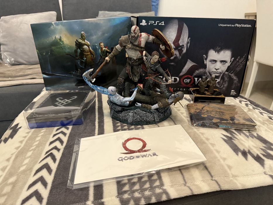 God of War Collector's Edition Ps4 (Edicão Francesa)