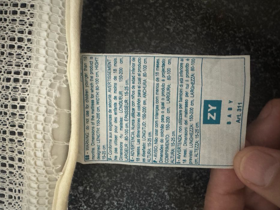 Barreia cama zy baby 90cm