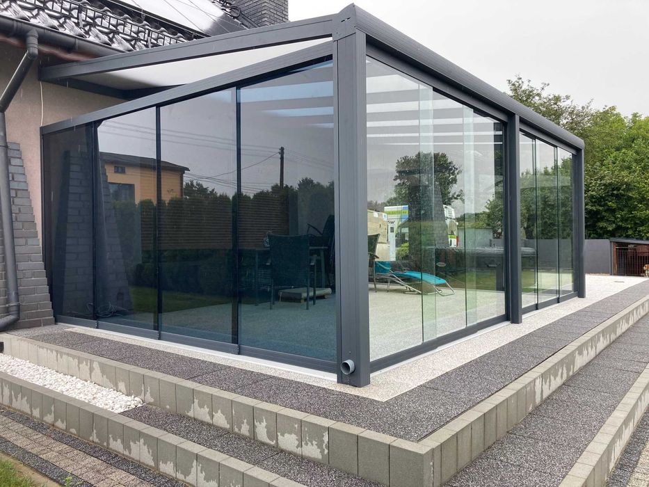 Zadaszenie tarasu, weranda, ogród zimowy