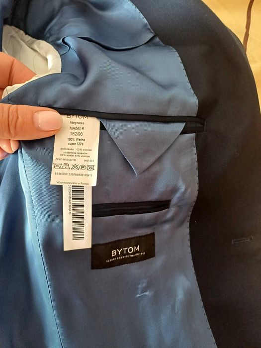 Garnitur męski granatowy Bytom rozm. 182