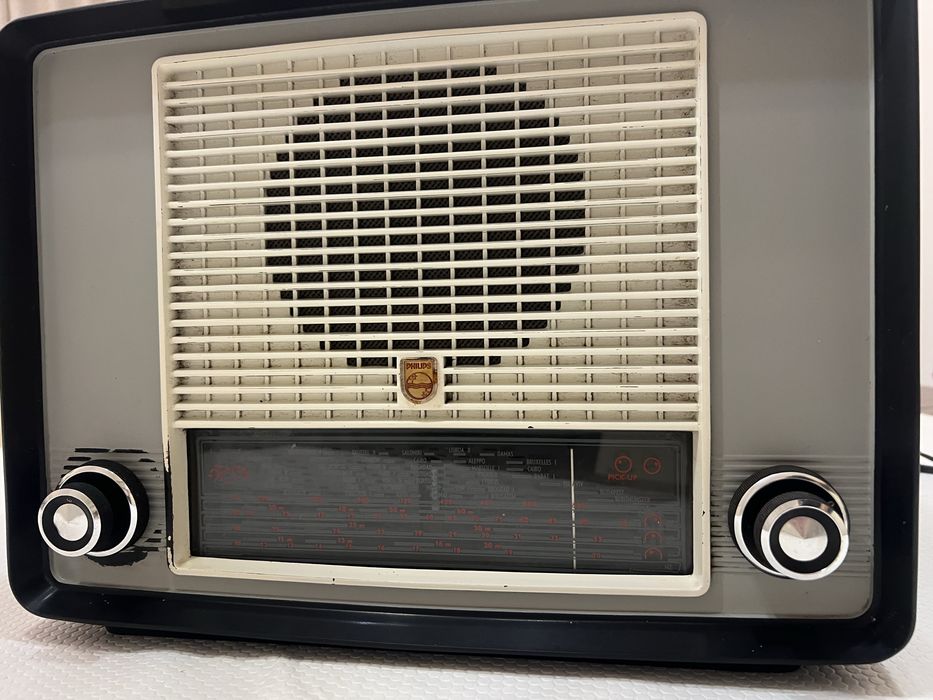 Radio de Valvulas Philips dos anos 1950
