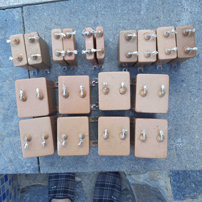 конденсаторы МБГО-2 (2,4мкф 300,630в) 6 шт