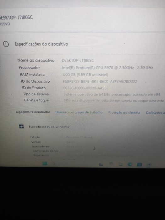 PC ASUS (X55U) funcional