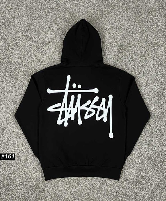 Cotton 1OO% | Новые Худи Stussy Red Fuzzy Yellow | Большой Принт