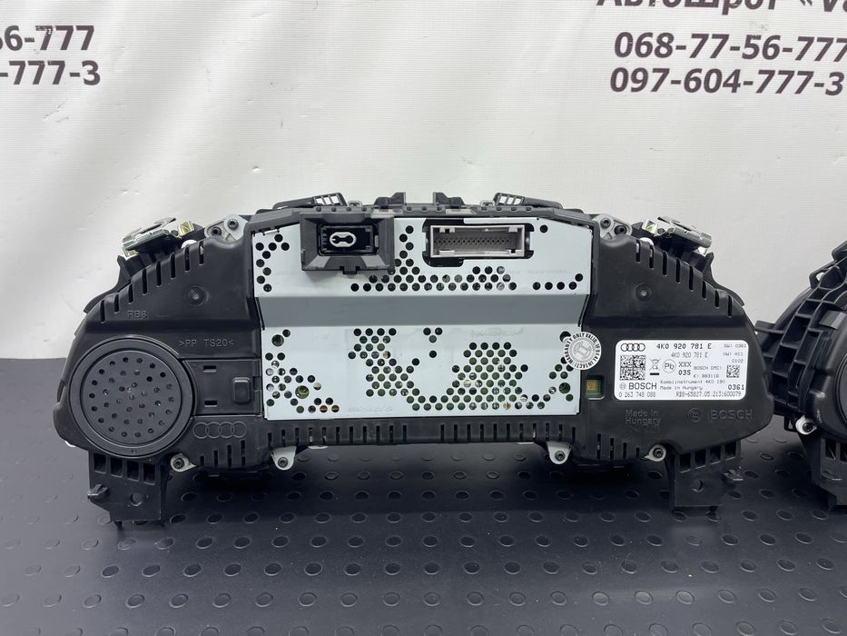 Панель приборів AUDI A6 A7 C8 4K0920781E ЄВРОПА Ауді А6 А7 С8