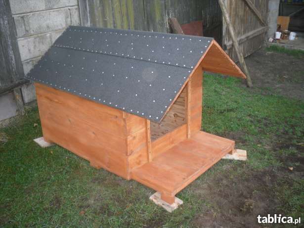 Wielka buda dla psa owczarek