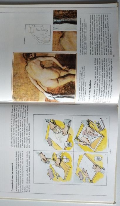 Técnicas dos Grandes Artistas - 4 livros novos na caixa original