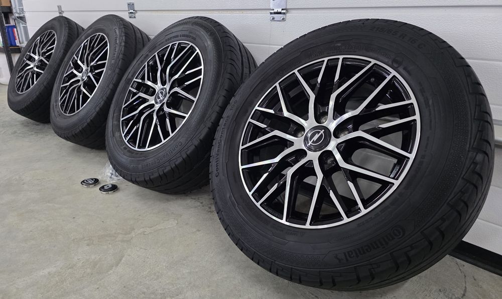 5x118 16 Koła Renault Trafic 215/65/16c Wzmacniane Opel Vivaro Nissan