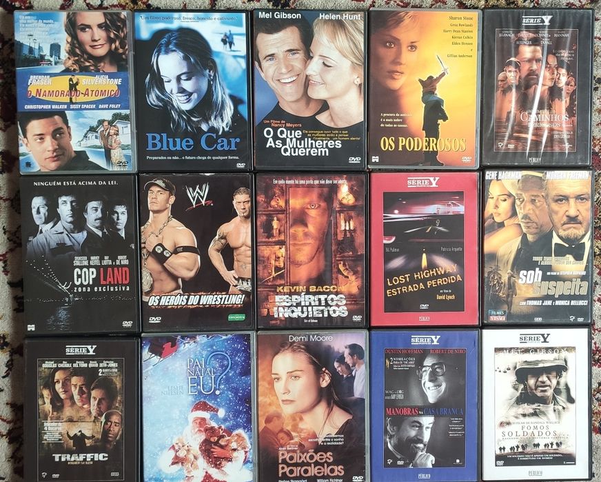 Lote de 98 dvds originais