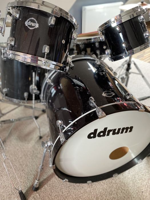 Perkusja DDrum Dominion DM ASH 522 + akcesoria pełen komplet