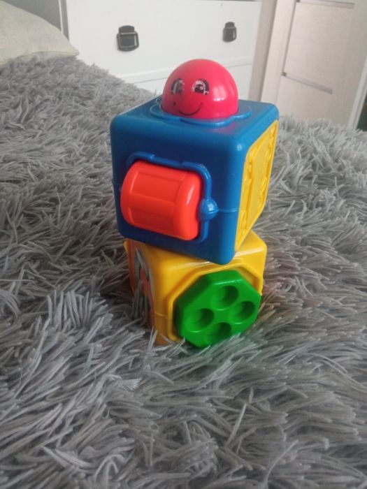 Klocki sensoryczne Mattel