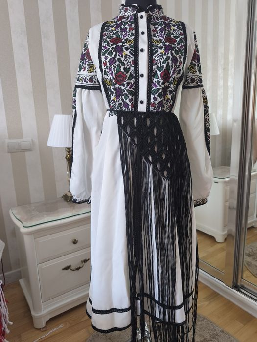 Пояс макраме припинда