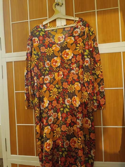 Платье  женское  длинное,вискоза