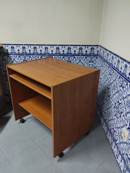 Secretária pinho mel