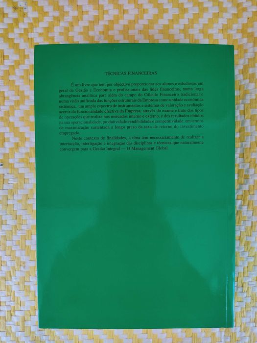 Técnicas Financeiras 
E. Collares Vieira