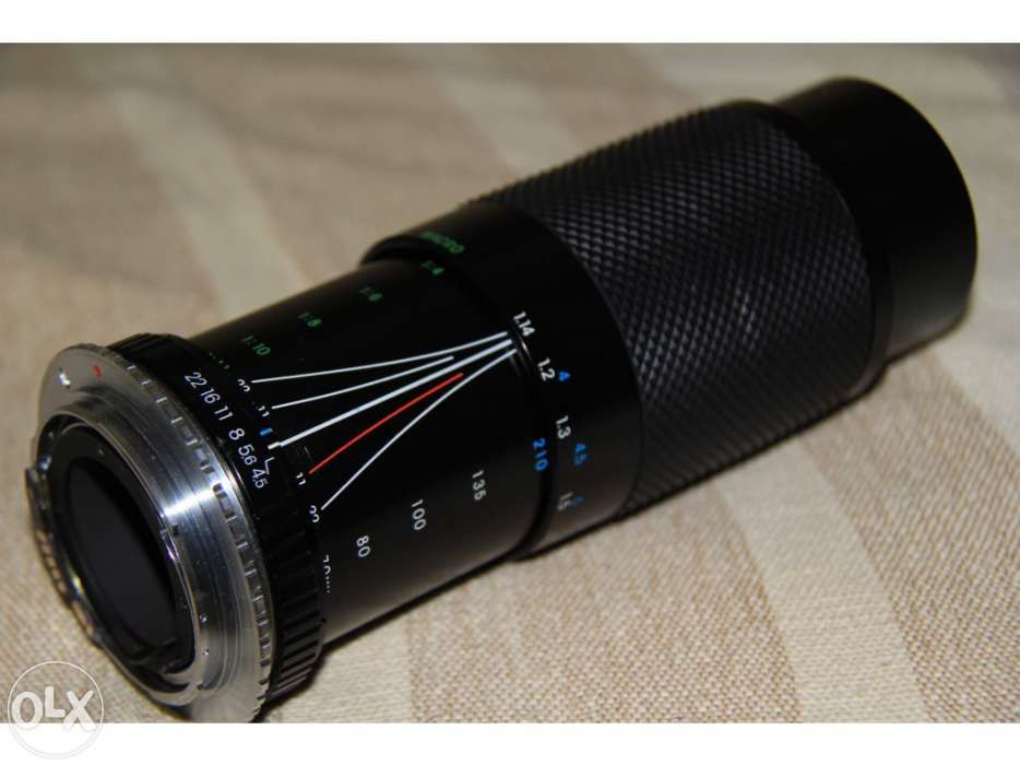 Objectiva 70-210mm 4.5-5.6 mc macro para mirrorless 4/3