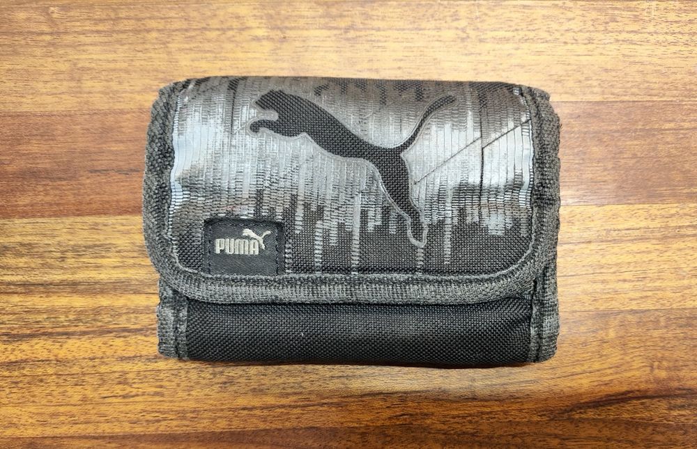 Czarny portfel Puma unisex