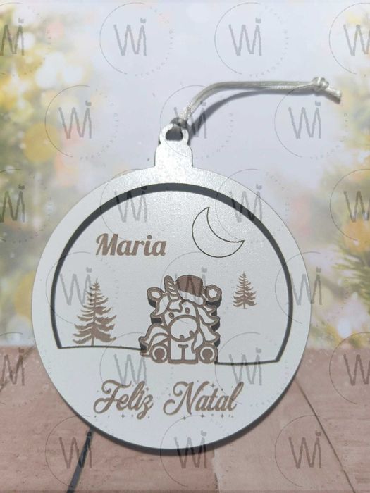 Bolas de Natal personalizadas